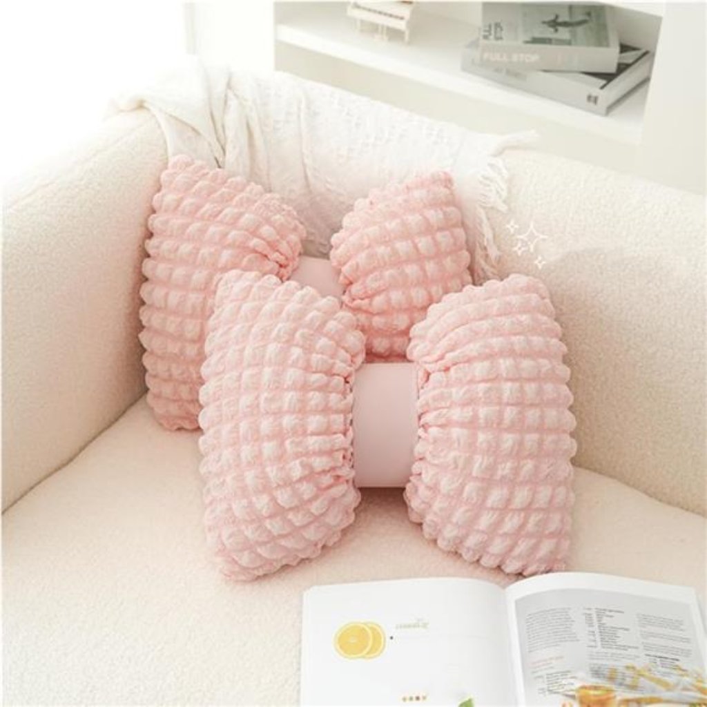Brand New 2 Pcs Bow Shaped Throw Pillow